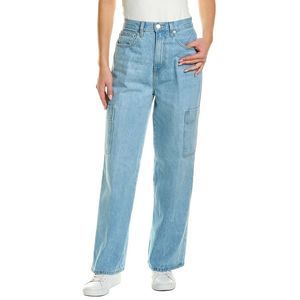FRAME Denim Le Pixie High Rise Baggy Pkt Genoa Jean